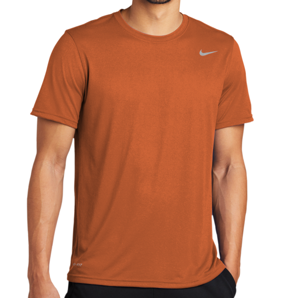 Nike Team rLegend Tee, Desert Orange, Front view