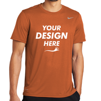 Nike Team rLegend Tee, Desert Orange, Front view, Mockup
