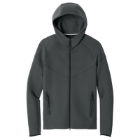 Nike Tech Fleece Full Zip Hoodie, Anthracite Heather, Front view