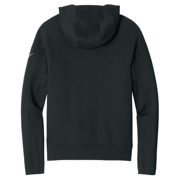 Nike Tech Fleece Full Zip Hoodie, Black, Back view