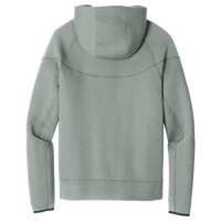 Nike Tech Fleece Full Zip Hoodie, Dark Grey Heather, Back view