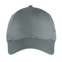 Nike Unstructured Cotton/Poly Twill Cap, Dark Grey, Front view