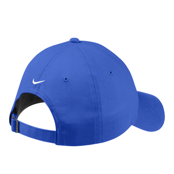 Nike Unstructured Cotton/Poly Twill Cap, Game Royal, Back view