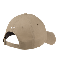 Nike Unstructured Cotton/Poly Twill Cap, Khaki, Back view