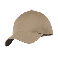 Nike Unstructured Cotton/Poly Twill Cap, Khaki, Left Side view