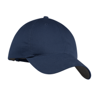 Nike Unstructured Cotton/Poly Twill Cap, Navy, Right Side view