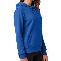 Nike Women's Club Fleece Sleeve Swoosh Pullover Hoodie, Game Royal, Right Sleeve view