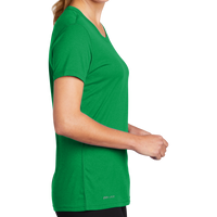 Nike Women's Team rLegend Tee, Apple Green, Right Sleeve view