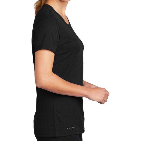 Nike Women's Team rLegend Tee, Black, Right Sleeve view