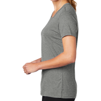 Nike Women's Team rLegend Tee, Carbon Heather, Left Sleeve view