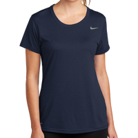Nike Women's Team rLegend Tee, College Navy, Front view