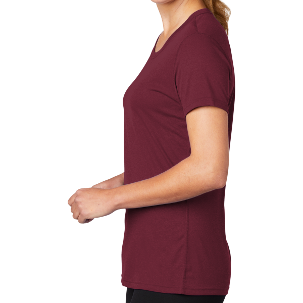 Nike Women's Team rLegend Tee, Deep Maroon, Left Sleeve view