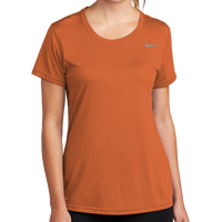 Nike Women's Team rLegend Tee, Desert Orange, Front view
