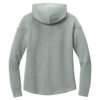 Nike Women's Tech Fleece Full Zip Hoodie, Dark Grey Heather, Back view