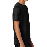 Nike Youth Swoosh Sleeve rLegend Tee, Black, Right Sleeve view