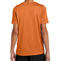 Nike Youth Swoosh Sleeve rLegend Tee, Desert Orange, Back view