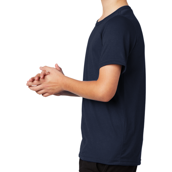 Nike Youth Team rLegend Tee, College Navy, Left Sleeve view