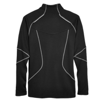 North End Men's Gravity Performance Fleece Jacket, Black, Back view