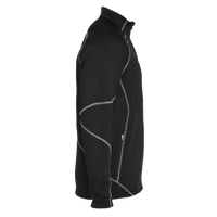 North End Men's Gravity Performance Fleece Jacket, Black, Right Sleeve view