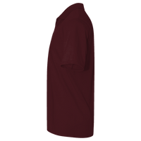 North End Men's JAQ Snap-Up Stretch Performance Polo, Burgundy, Left Sleeve view