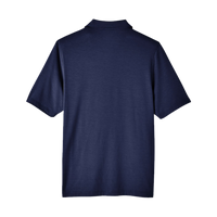 North End Men's JAQ Snap-Up Stretch Performance Polo, Classic Navy, Back view