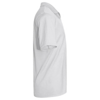North End Men's JAQ Snap-Up Stretch Performance Polo, Platinum, Right Sleeve view