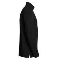 North End Men's JAQ Stretch Performance Snap-Neck Pullover, Black, Right Sleeve view
