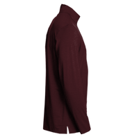 North End Men's JAQ Stretch Performance Snap-Neck Pullover, Burgundy, Right Sleeve view