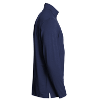 North End Men's JAQ Stretch Performance Snap-Neck Pullover, Classic Navy, Right Sleeve view