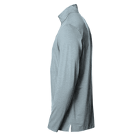 North End Men's JAQ Stretch Performance Snap-Neck Pullover, Opal Blue, Left Sleeve view
