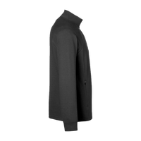 North End Men's Rhythm Waffle Quarter-Zip Pullover, Black, Right Sleeve view