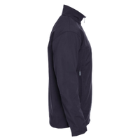 North End Men's Three Layer Fleece Performance Soft Shell Jacket, Midnight Navy, Right Sleeve view