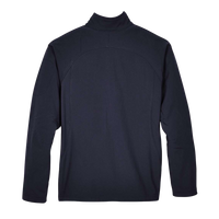 North End Women's 3-Layer Fleece Performance Soft Shell Jacket, Midnight Navy, Back view