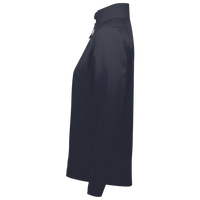 North End Women's 3-Layer Fleece Performance Soft Shell Jacket, Midnight Navy, Left Sleeve view