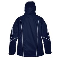 North End Women's Angle 3-in-1 Jacket with Bonded Fleece Liner, Night, Back view
