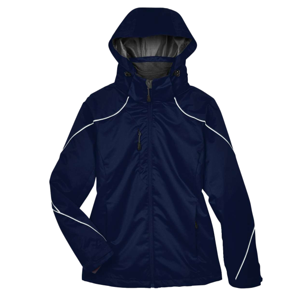 North End Women's Angle 3-in-1 Jacket with Bonded Fleece Liner, Night, Front view