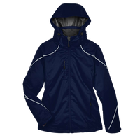 North End Women's Angle 3-in-1 Jacket with Bonded Fleece Liner, Night, Front view
