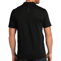 OGIO Code Stretch Polo, Blacktop, Back view