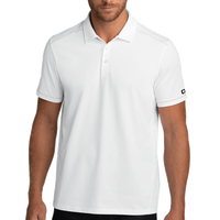 OGIO Code Stretch Polo, Bright White, Front view