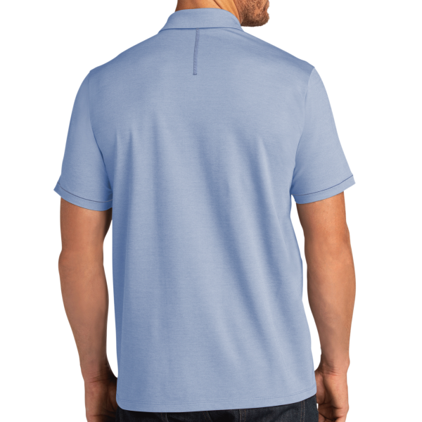 OGIO Code Stretch Polo, Force Blue Heather, Back view