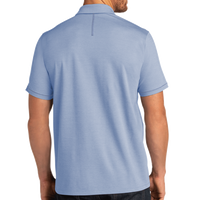 OGIO Code Stretch Polo, Force Blue Heather, Back view