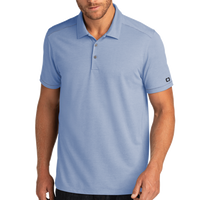 OGIO Code Stretch Polo, Force Blue Heather, Front view