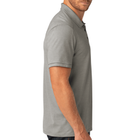 OGIO Code Stretch Polo, Tarmac Grey Heather, Right Sleeve view