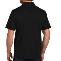 OGIO Extend Short Sleeve Button Up, Blacktop, Back view