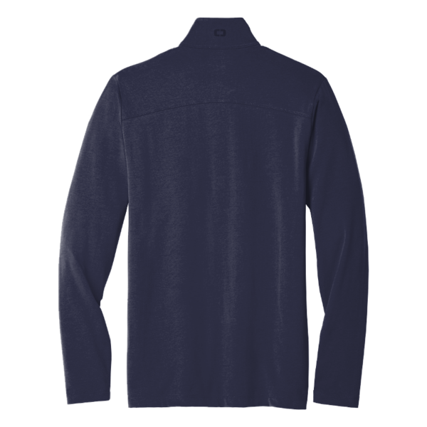 OGIO Limit 1/4 Zip, Navy, Back view
