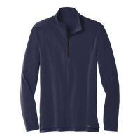 OGIO Limit 1/4 Zip, Navy, Front view