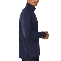 OGIO Limit 1/4 Zip, Navy, Right Sleeve view