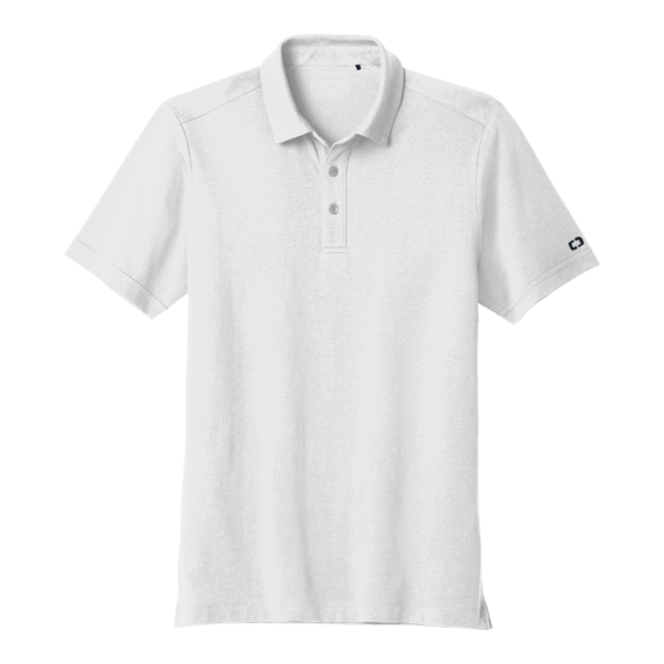 OGIO Limit Polo, Bright White, Front view