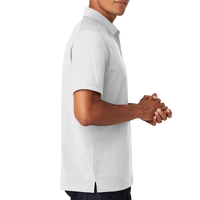 OGIO Limit Polo, Bright White, Right Sleeve view
