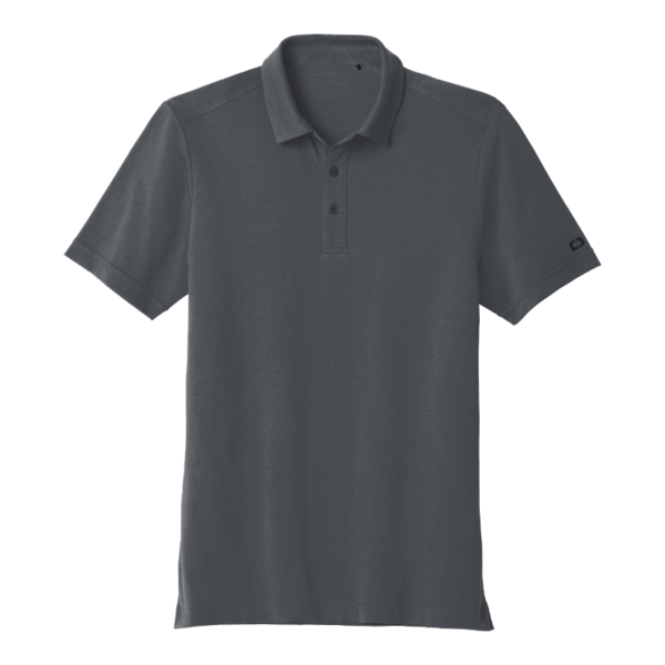 OGIO Limit Polo, Diesel Grey, Front view
